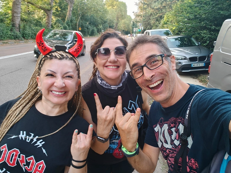 Photo de Mickael au concert d'AC-DC à Paris Longchamp le 13 août 2024